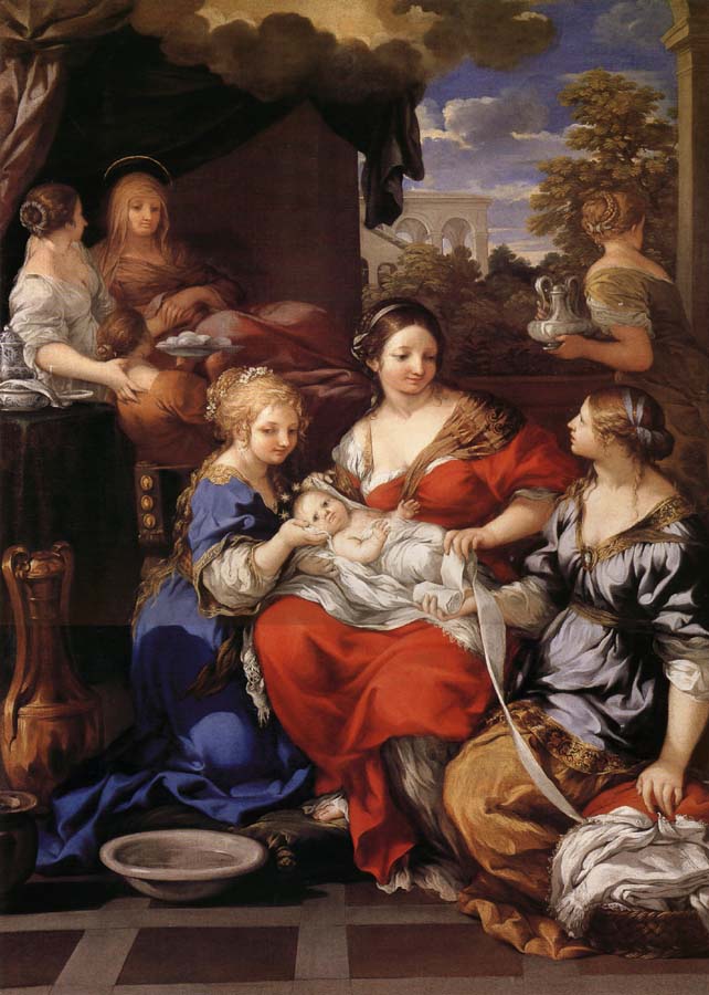 Pietro da Cortona La Nativite de la Vierge